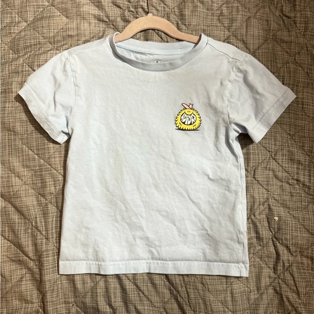 Kids Adidas light blue tshirt - Picture 2 of 6